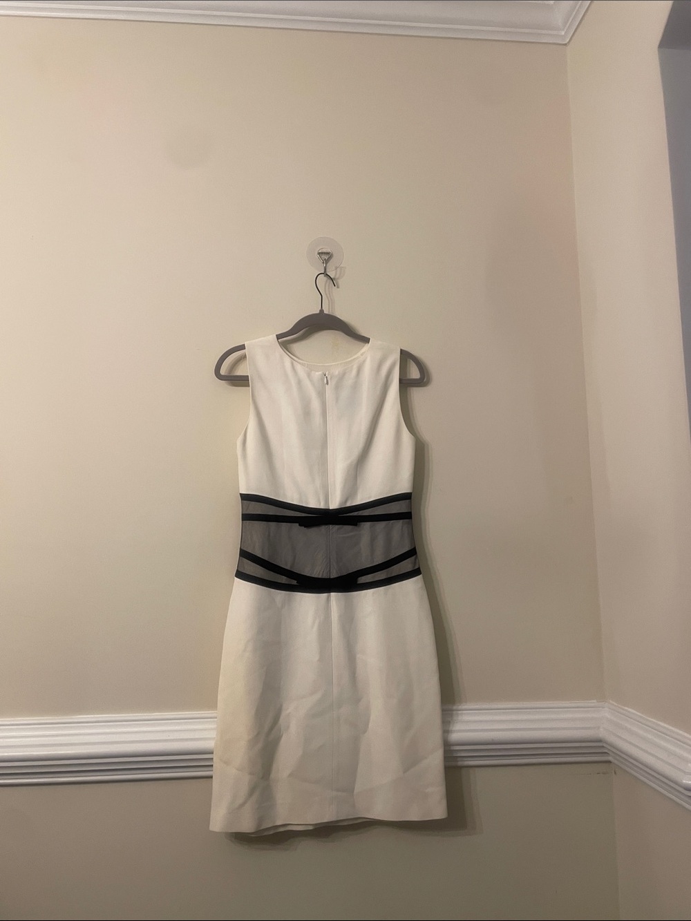 Moschino White Sleeveless Dress